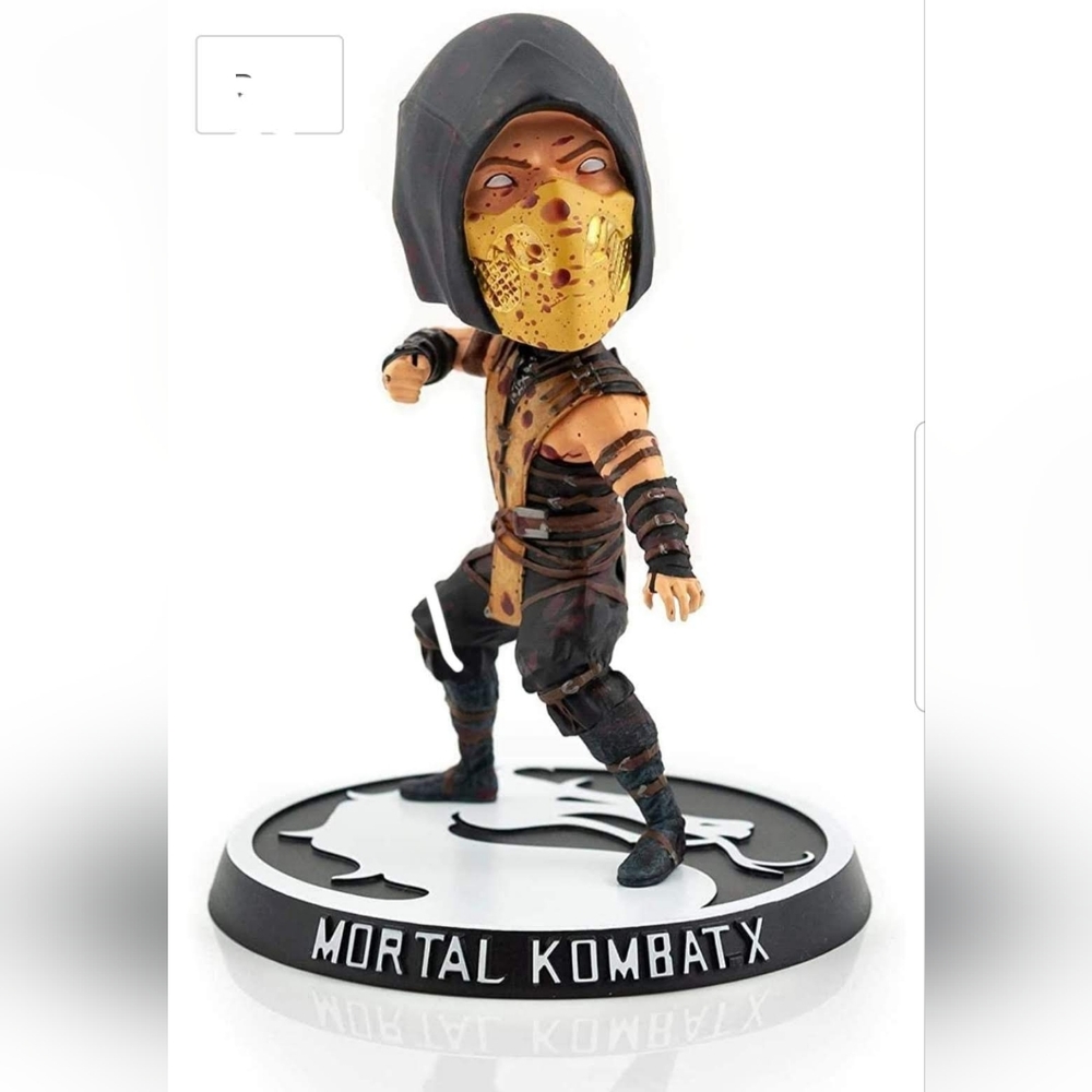 Mortal Kombat X Bloody Exclusive Scorpion 6 Inch Bobble Head Figure